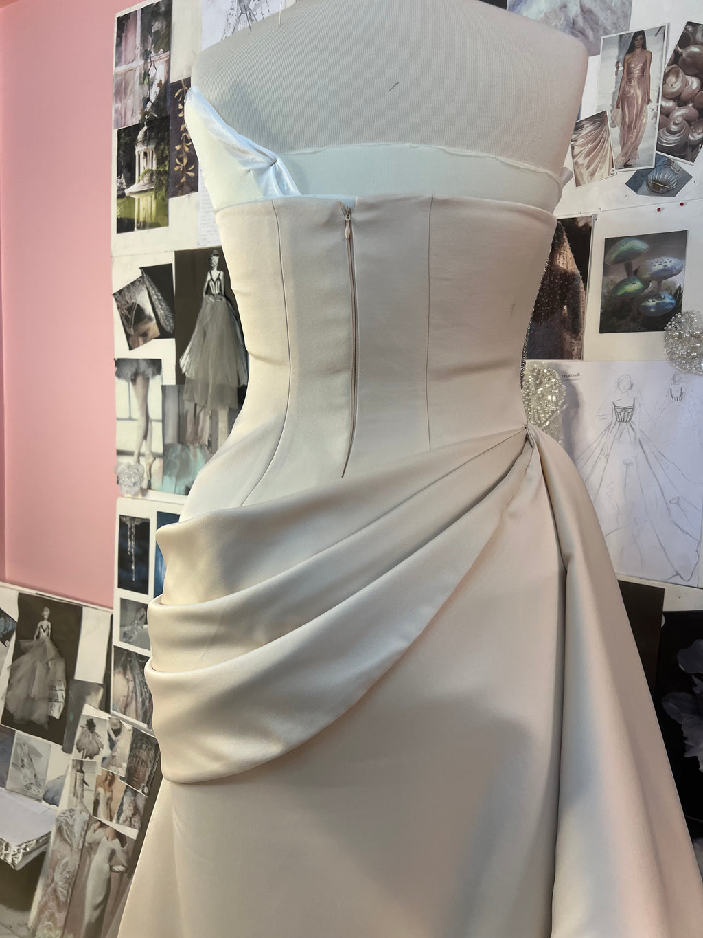 Custom Made Pink Dress