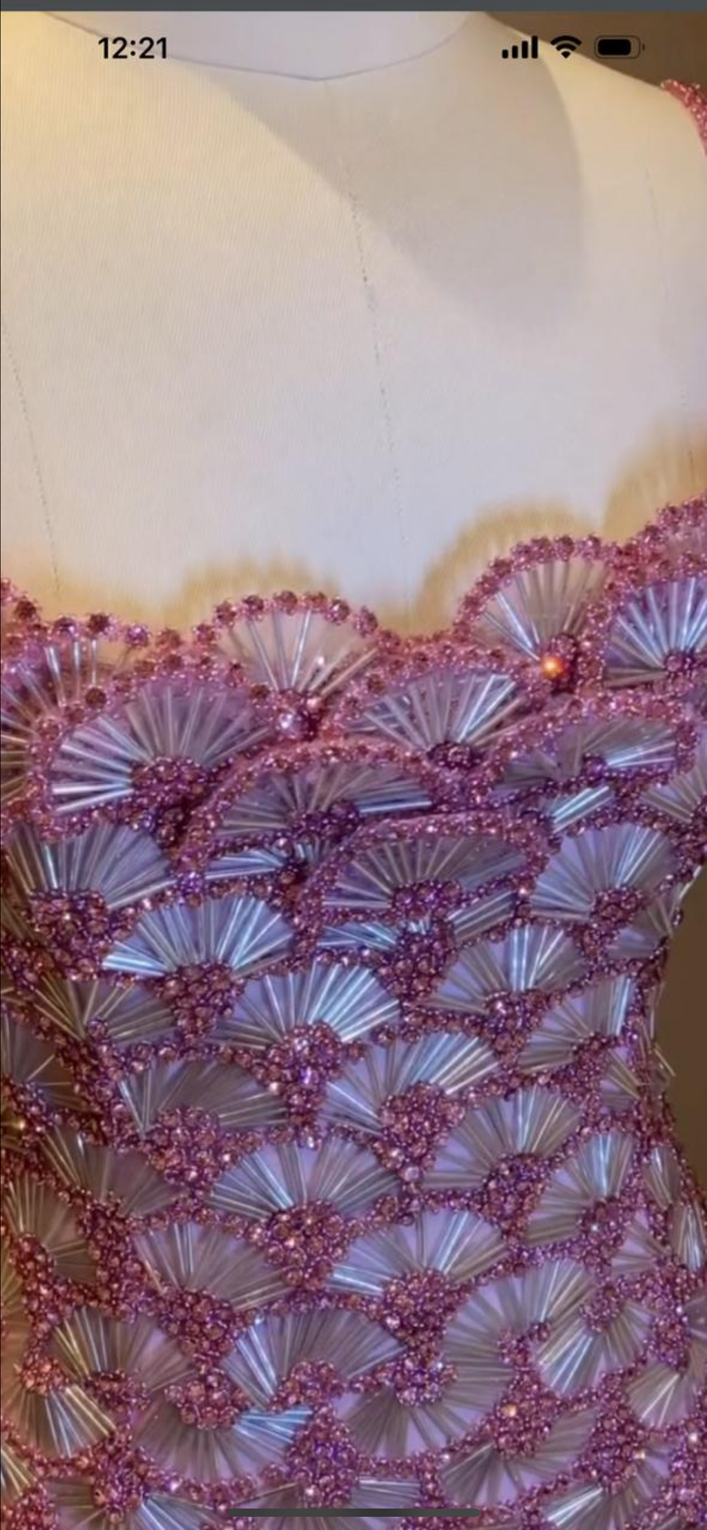 Custom Made Pink Dress