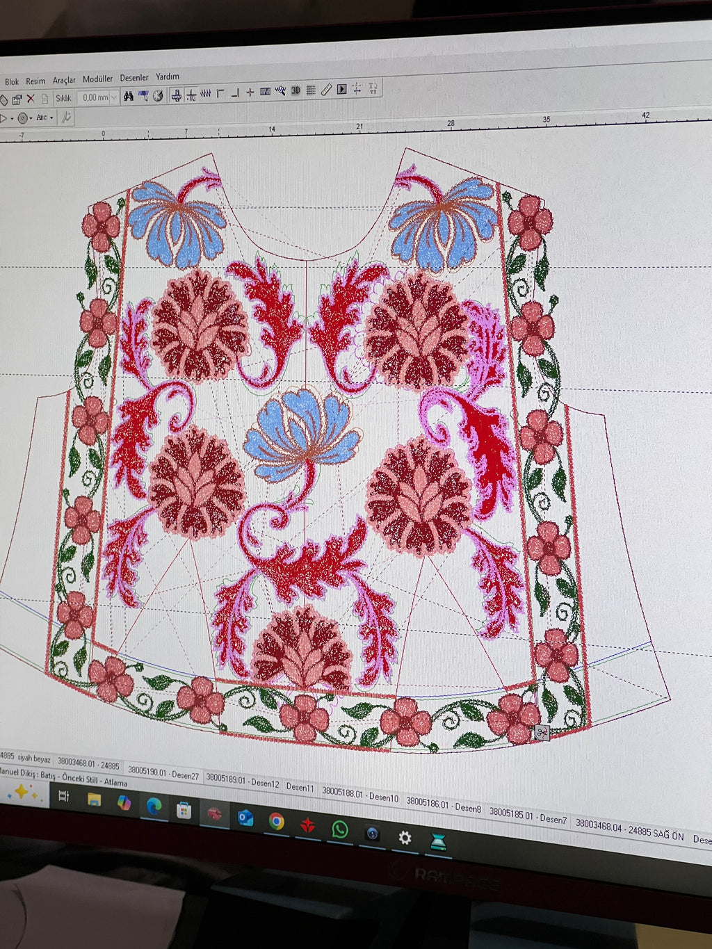 Custom Made Flamenca Dress