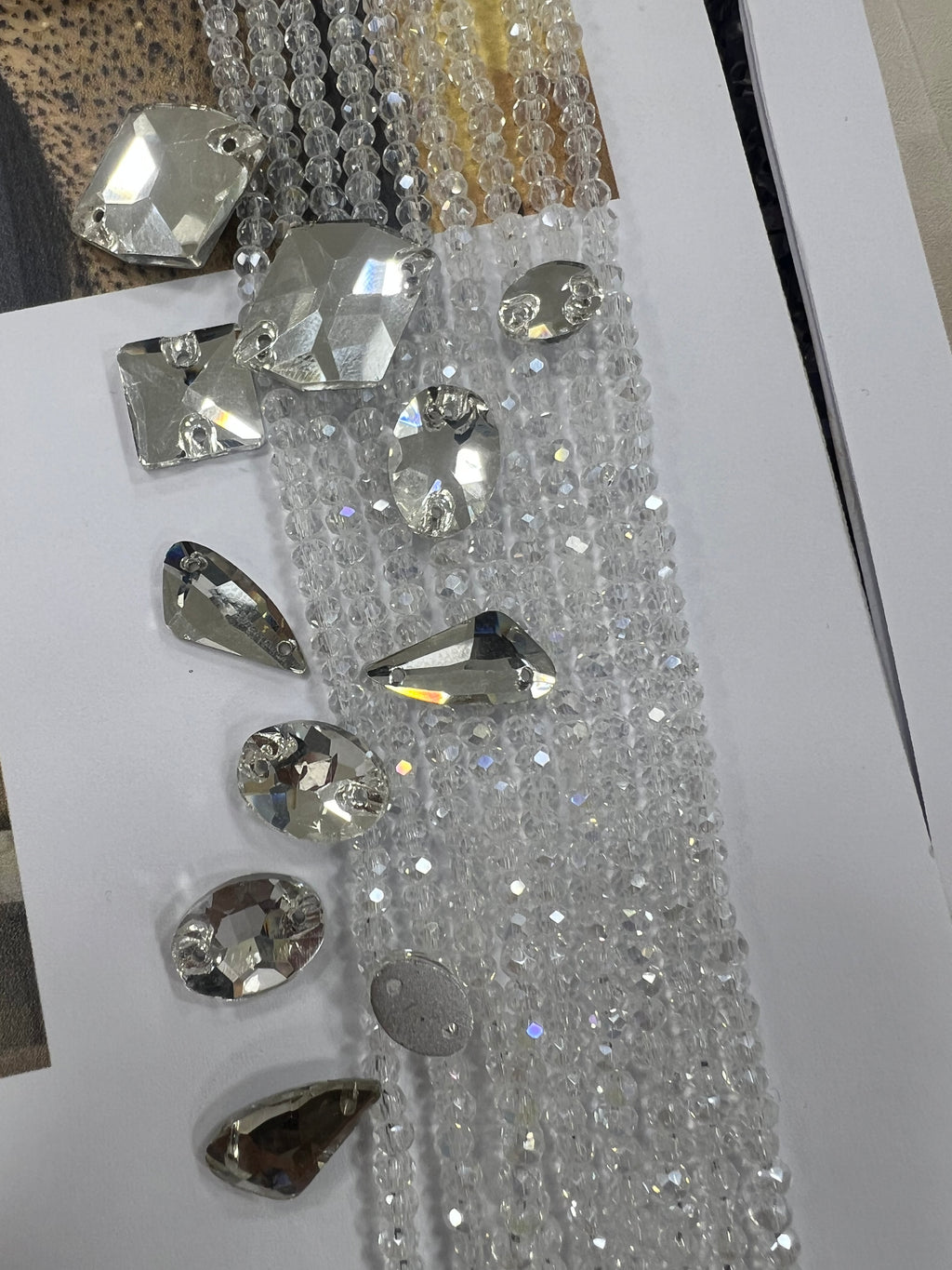 Custom Made Silver Dress