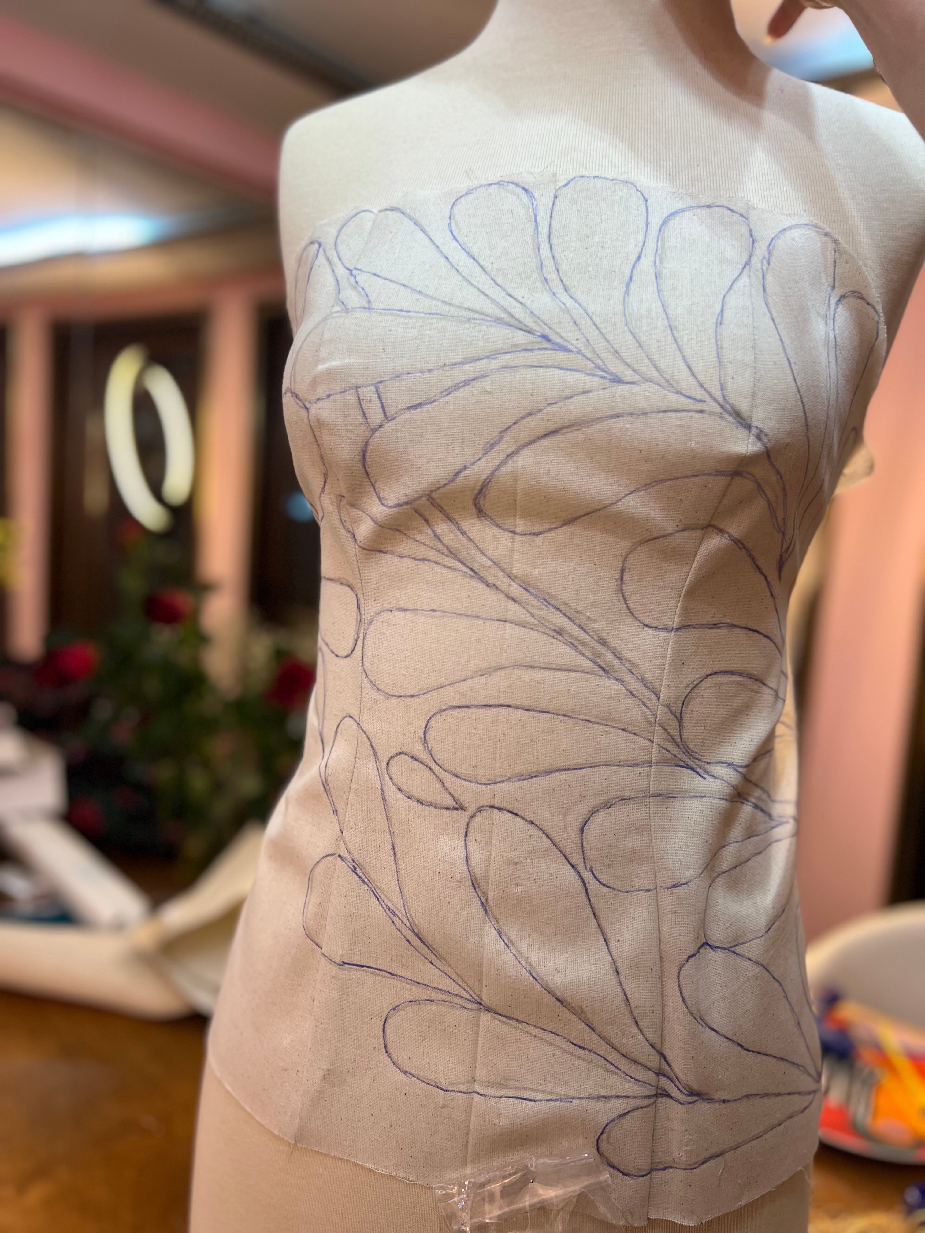 Custom Made Pink Dress