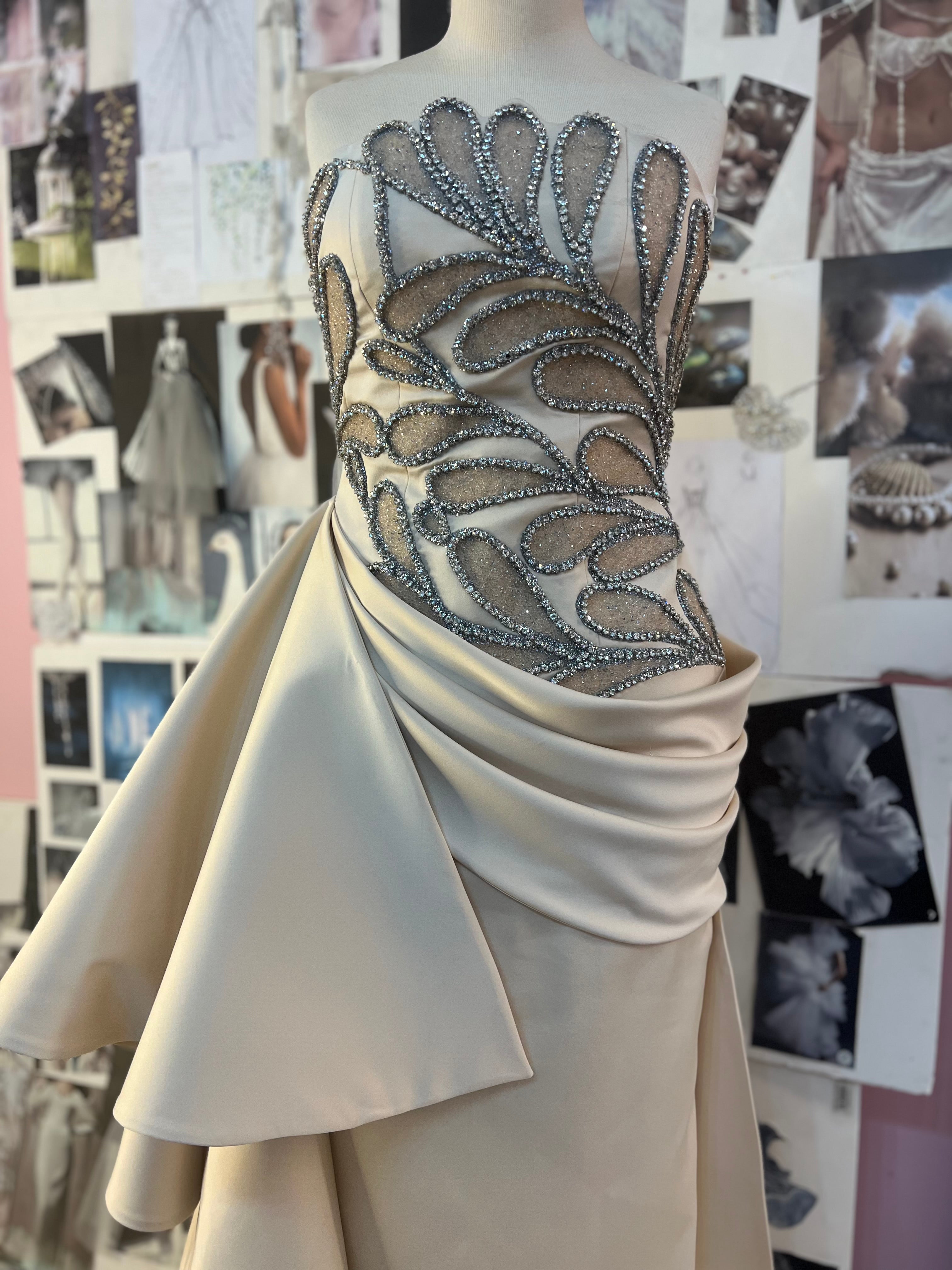 Custom Made Pink Dress