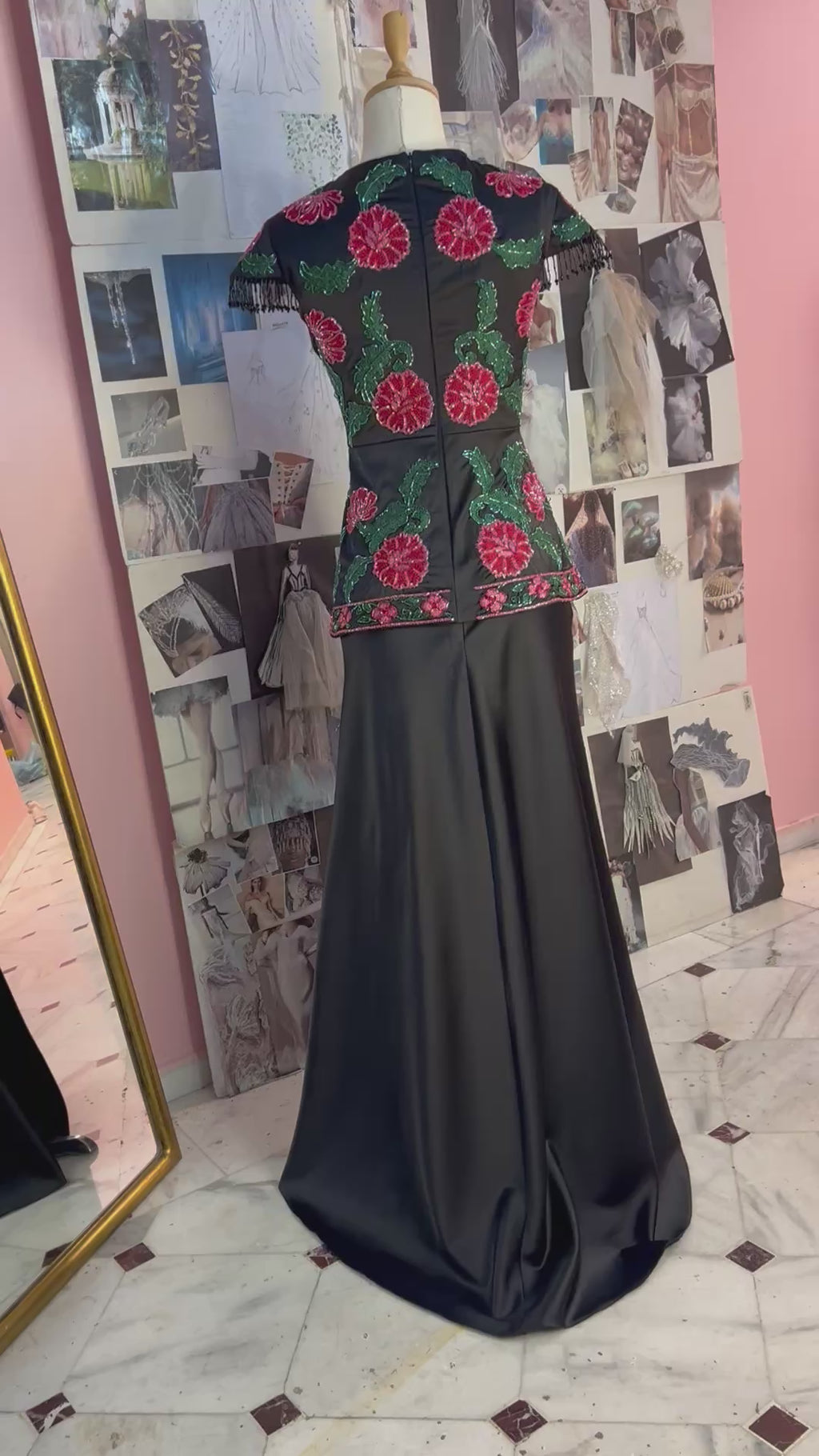 Custom Made Flamenca Dress